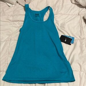 Nike Women's Blue Tank Top